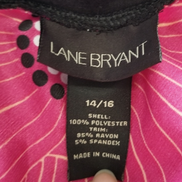 Strapless floral top with tie back - Picture 3 of 3